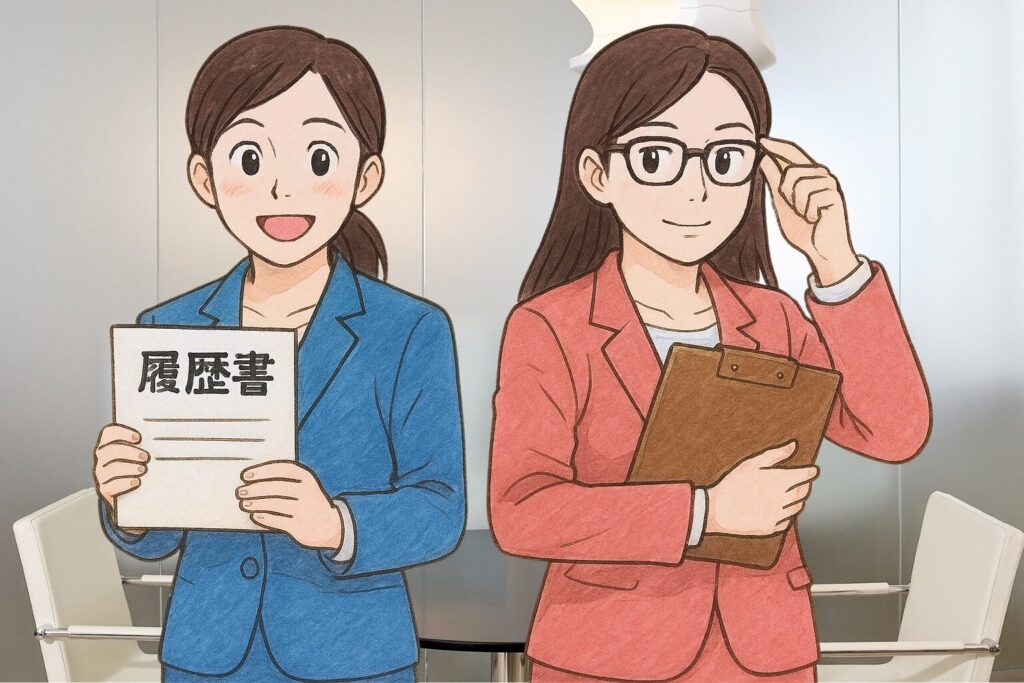 個性の違う二人の女性