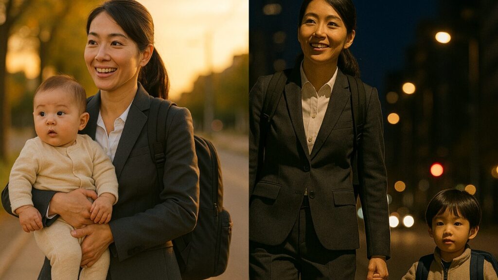 お迎え時間の違い