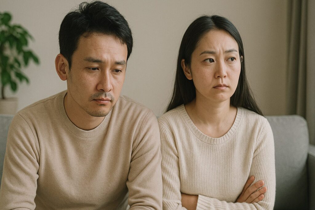 疲れた夫婦