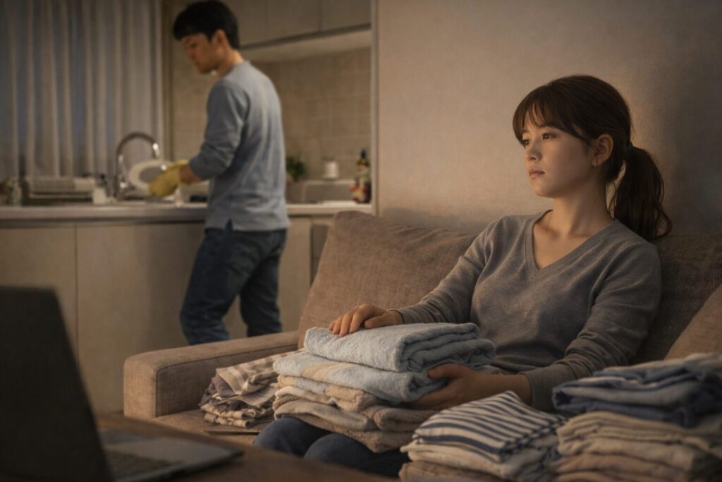 家事をしながらぼんやり考える