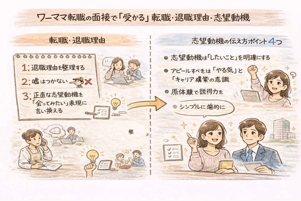 面接で受かる伝え方のコツ