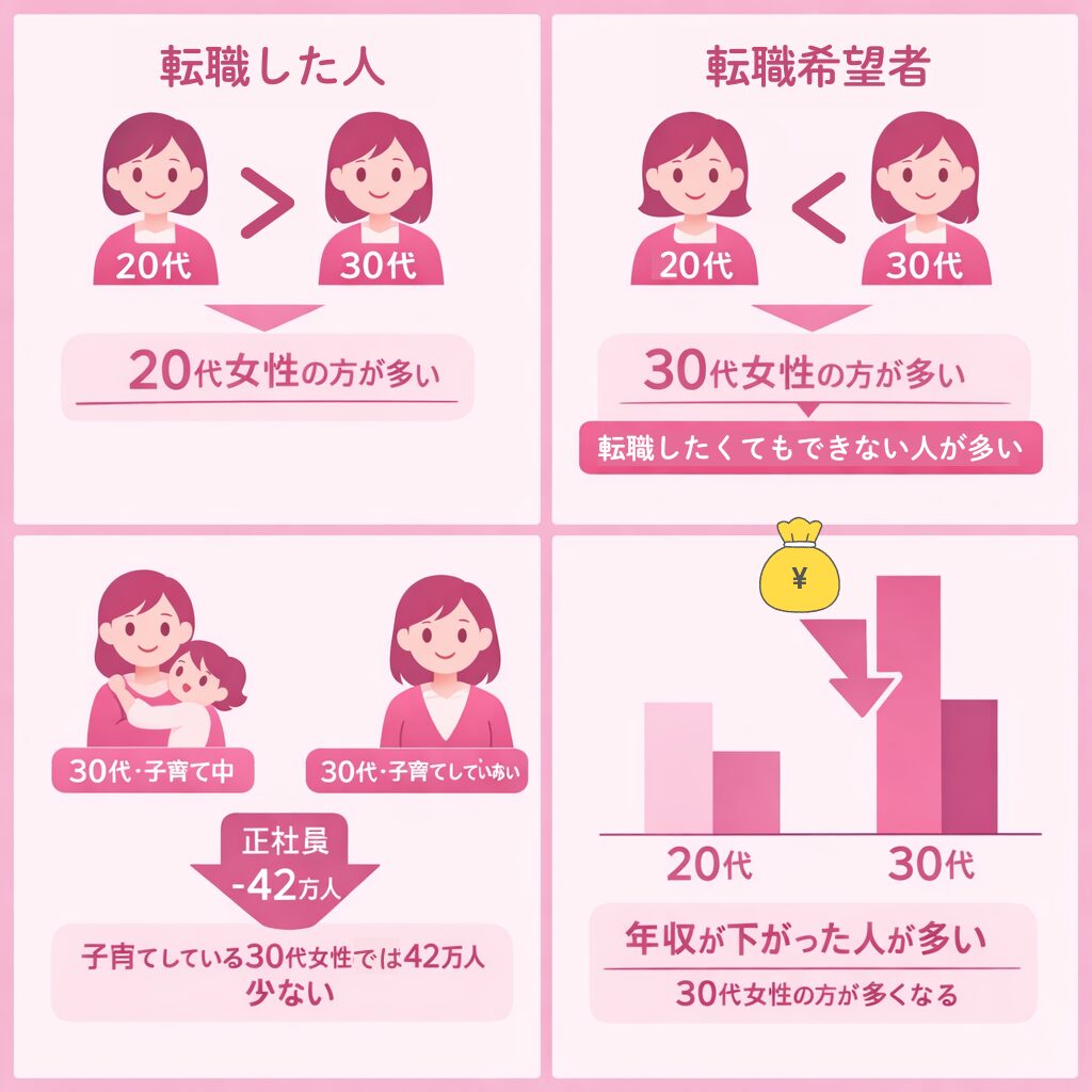 30代女性をとりまく転職市場